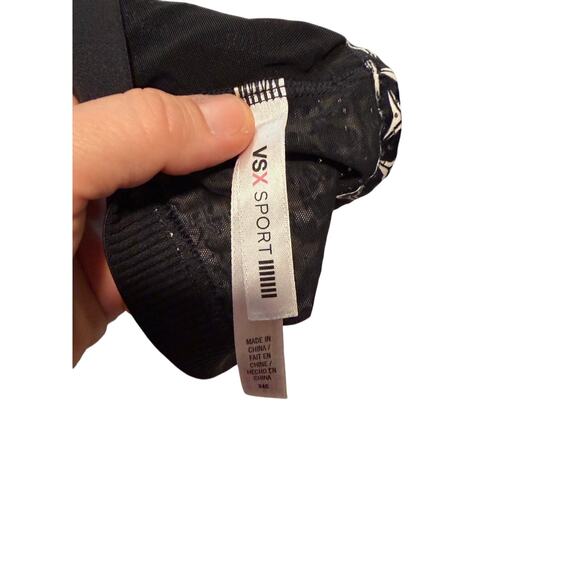 Victoria’s Secret bra black, white, pink straps padded 34C Y2K - Picture 2 of 5